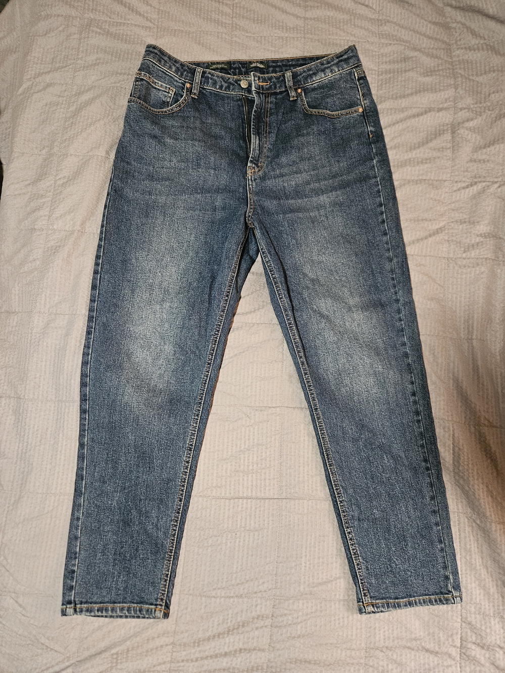 wild fable Dark Blue High-Rise Mom Jeans